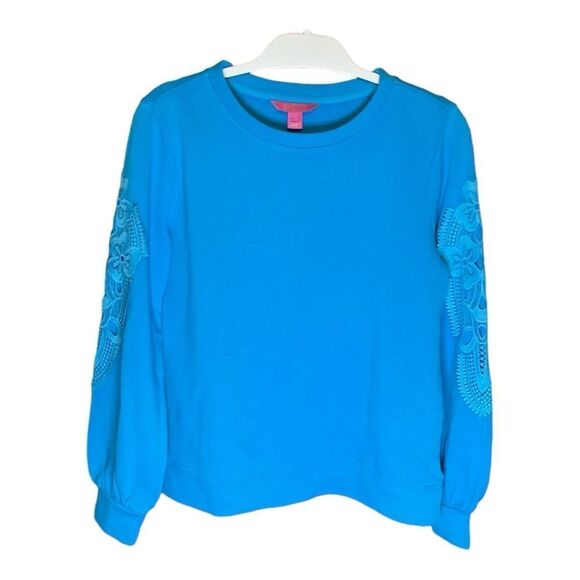 Lilly Pulitzer Tops - Lilly Pulitzer Rooney Sweatshirt Size S